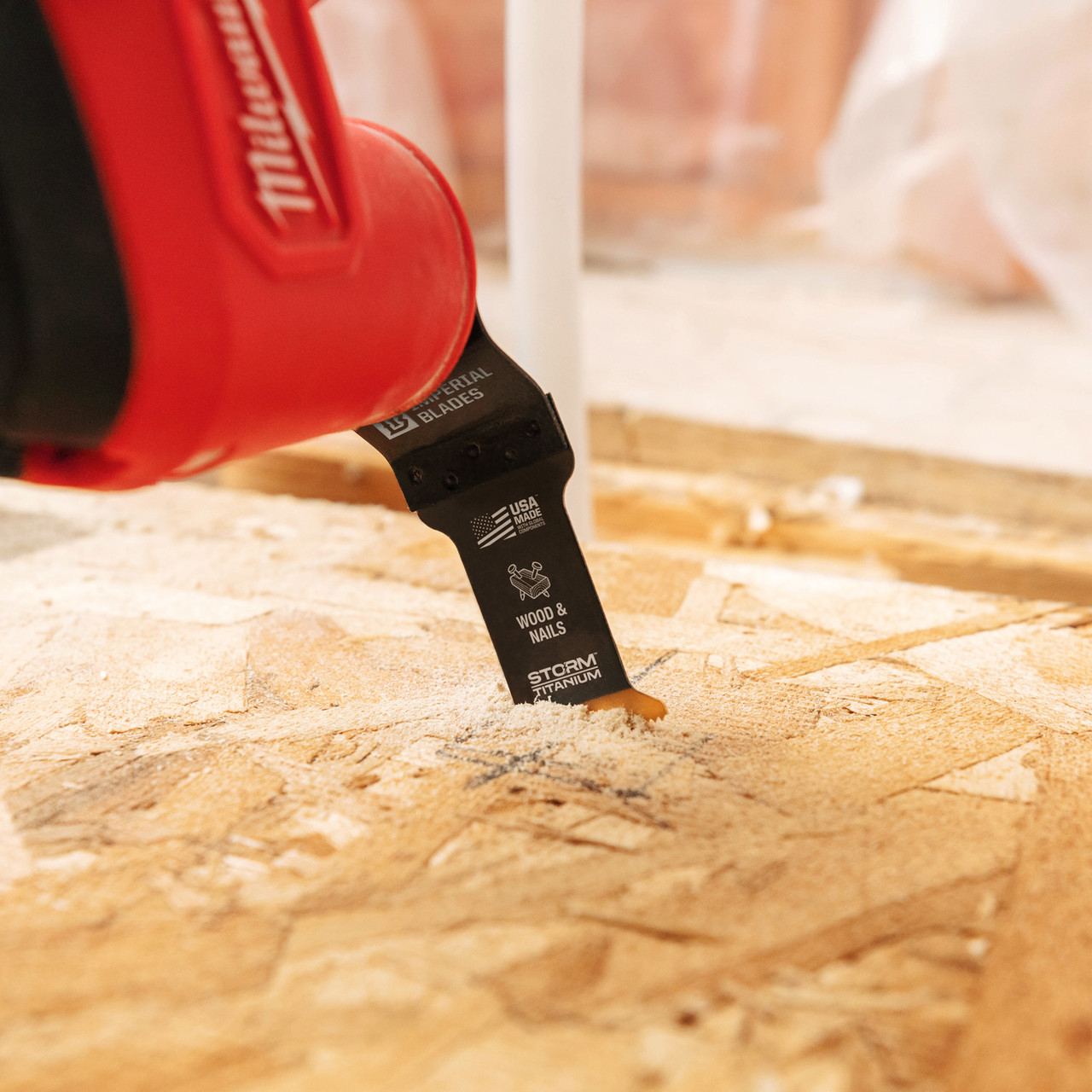 Milwaukee IBOAT336-1 Imperial Blades IBOAT336-1 One Fit 1-1/4" Storm Titanium Wood & Nails Blade, 1PC