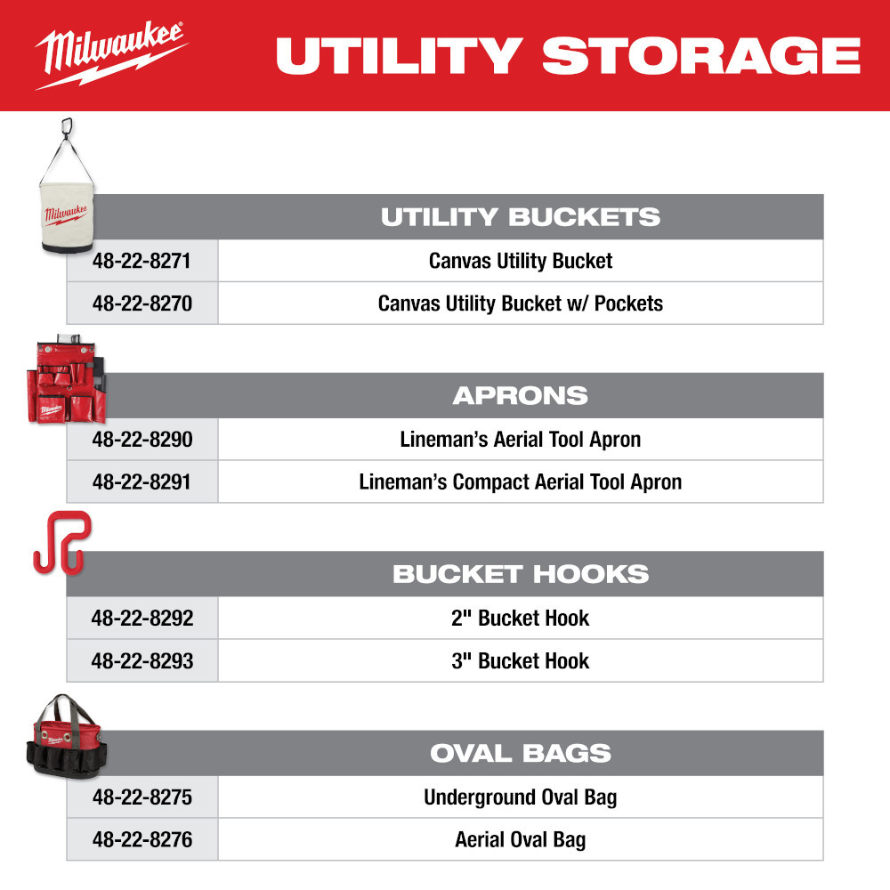 Milwaukee 48-22-8292 2" Bucket Hook