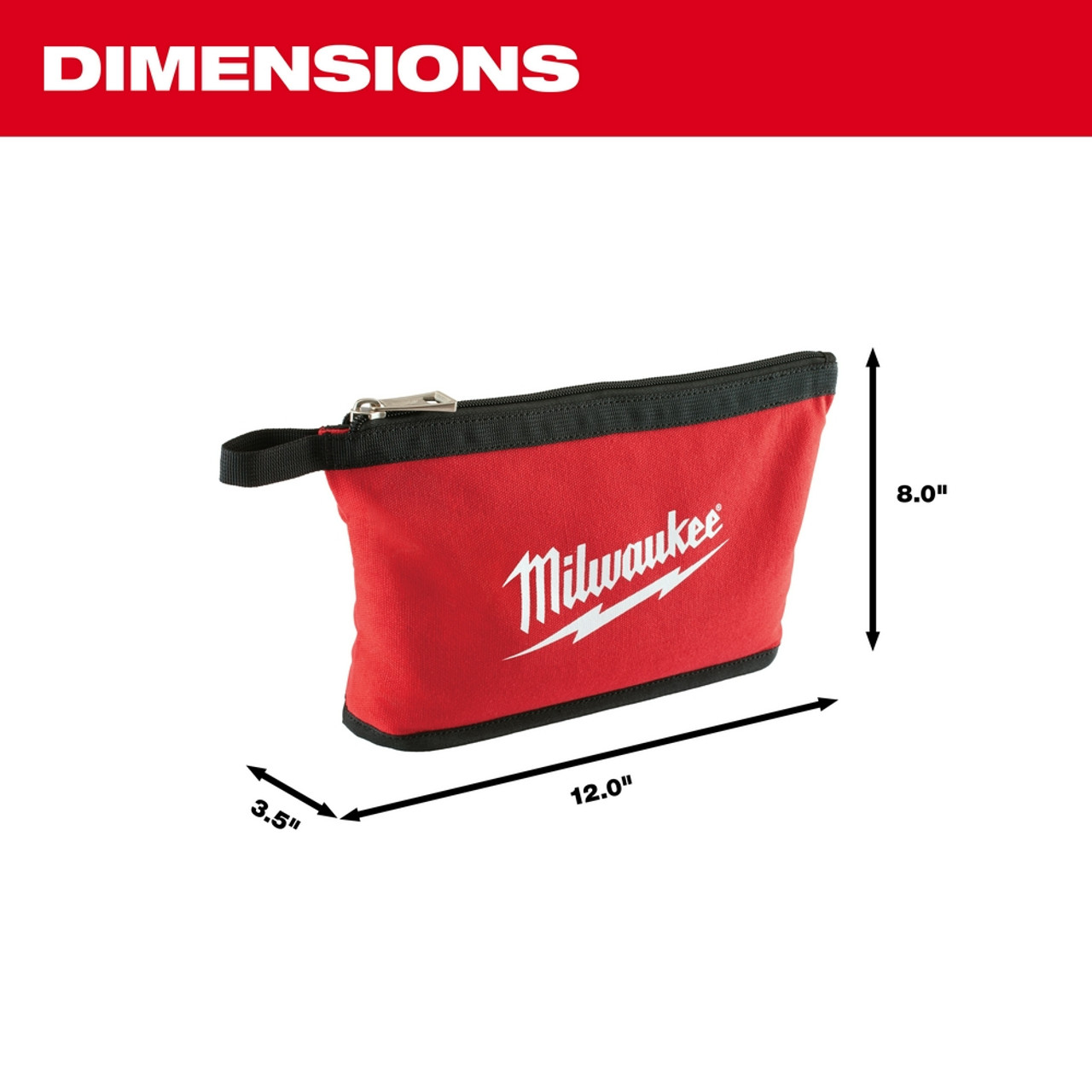 Milwaukee 48-22-8180 Zipper Pouch