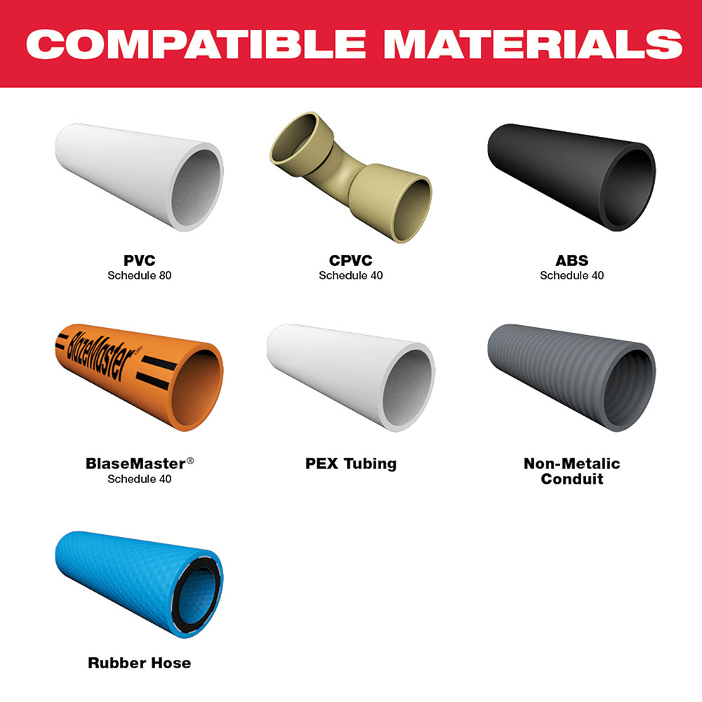 Milwaukee 48-22-0228 18 in. PVC Replacement Saw Blade