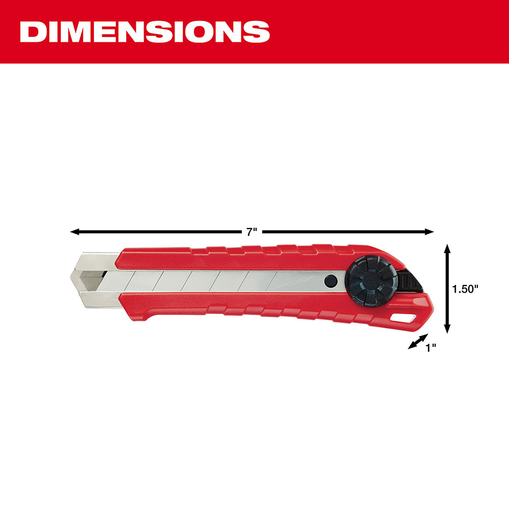 Milwaukee 48-22-1965 25 mm Snap-Off Knife