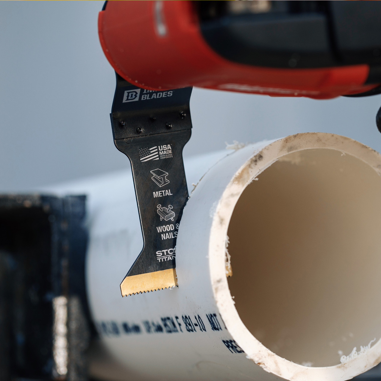 Milwaukee IBOAT340-1 Imperial Blades IBOAT340-1 One Fit 1-3/4" Storm Titanium Metal Blade, 1PC