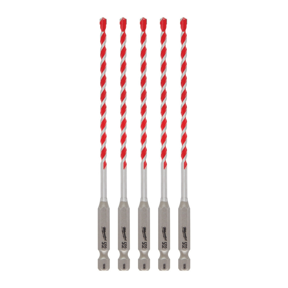 Milwaukee 48-20-9155 5/32 in. Shockwave Carbide Hammer Drill Bit 5PK