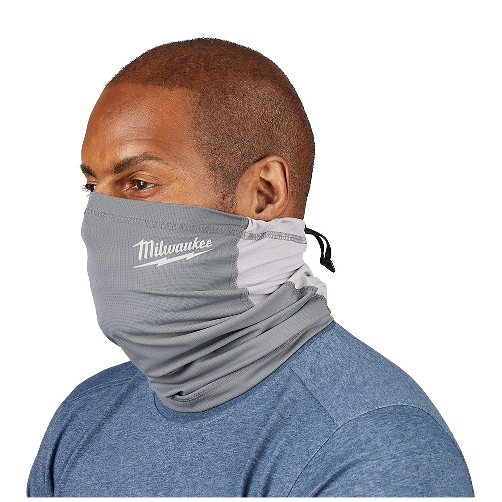 Milwaukee 424G WORKSKIN Performance Neck Gaiter-Gray