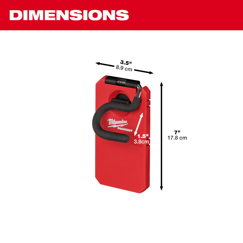 Milwaukee 48-22-8333 PACKOUT 4" S-Hook
