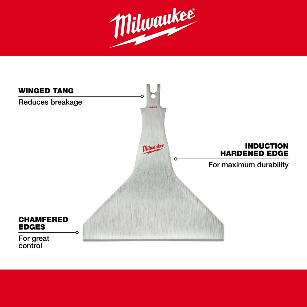 Milwaukee 49-00-5455 5 in. Scraper Blade