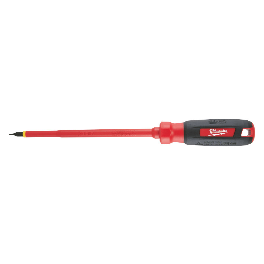 Milwaukee 48-22-2232 3/16 in. Cabinet - 6 in. 1000 V Insulated Screwdriver