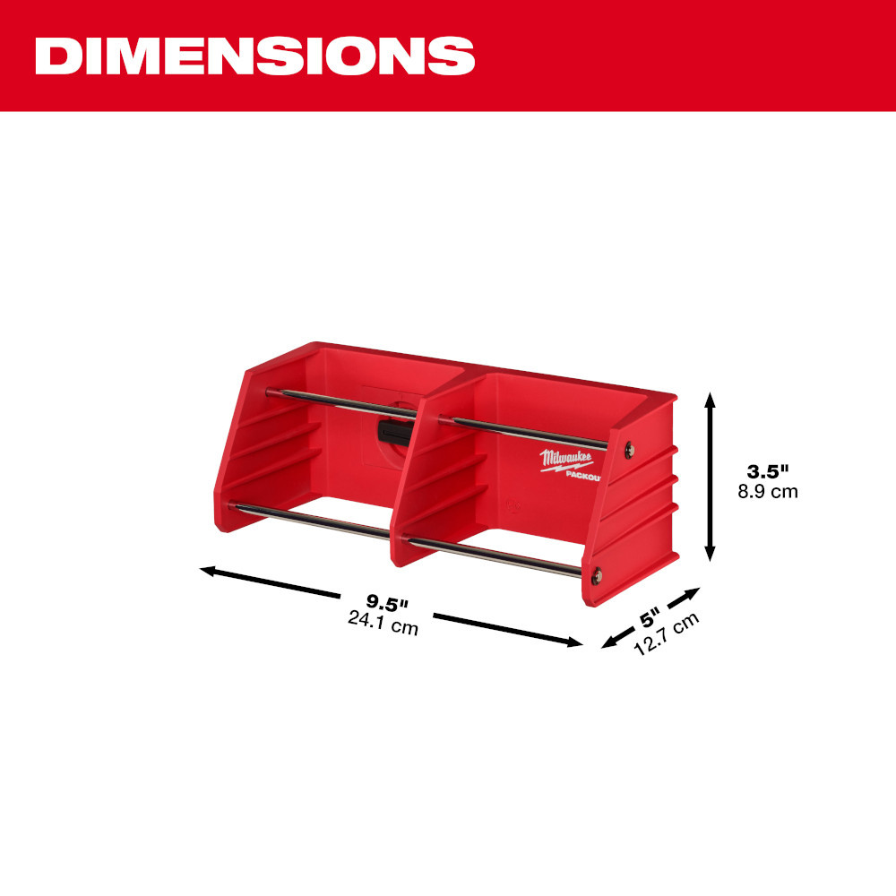 Milwaukee 48-22-8340 PACKOUT Tool Rack