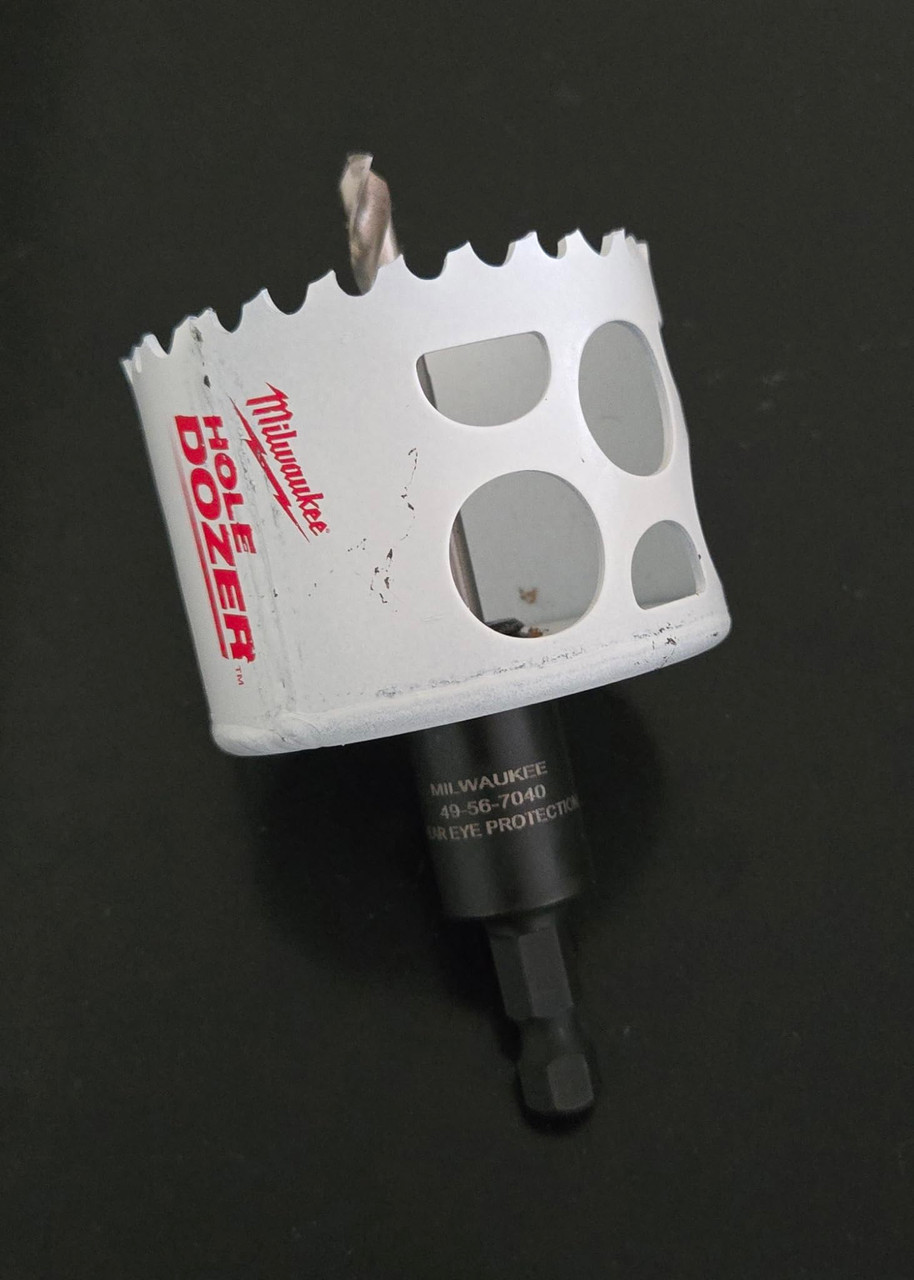 Milwaukee 49-56-9669 2-1/2" HOLE DOZER Bi-Metal Hole Saw with Arbor