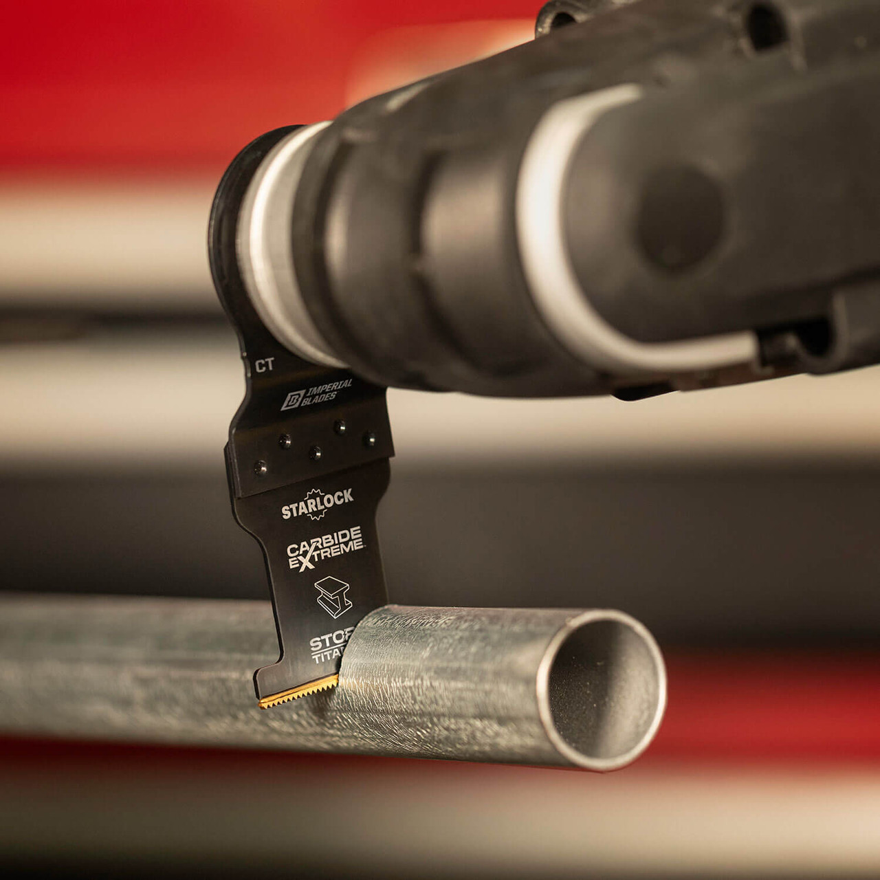 Milwaukee IBSLT362-1 Imperial Blades IBSLT362-1 Starlock 1-3/8" Carbide Extreme Storm Titanium Metal Blade, 1PC