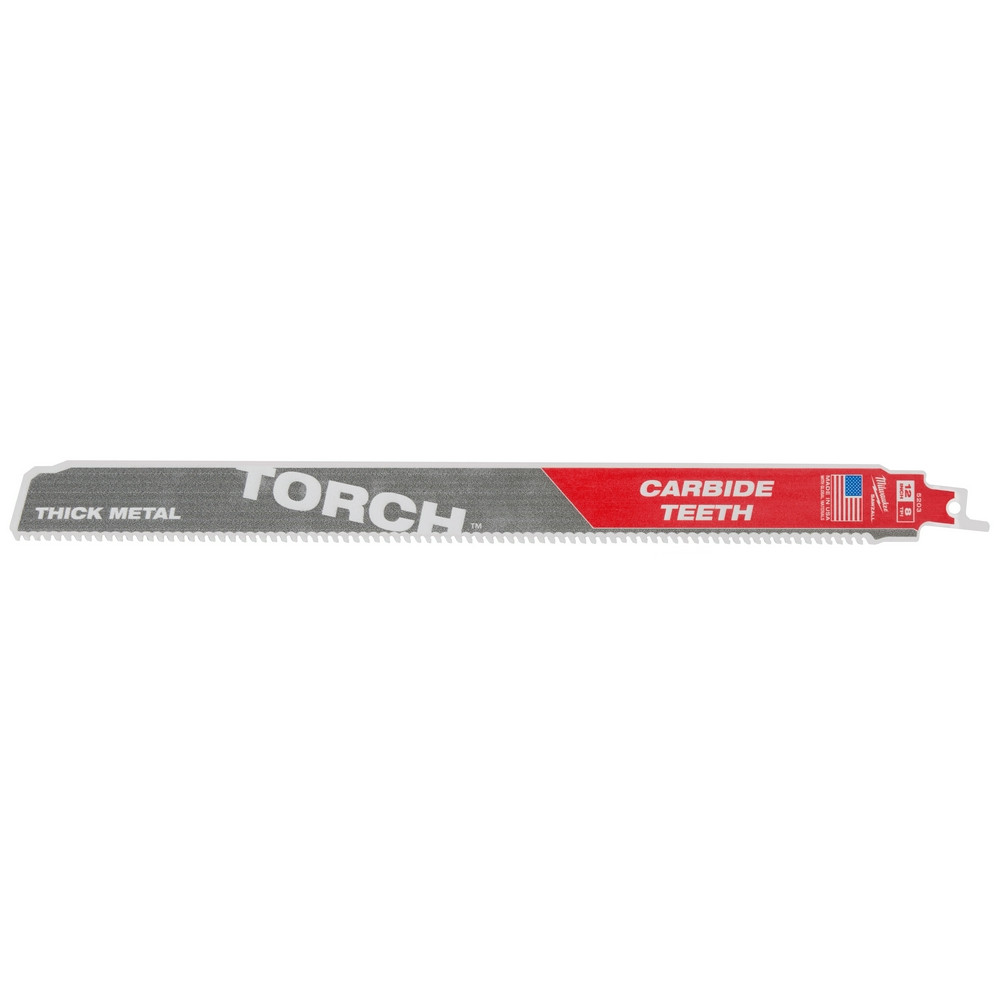 Milwaukee 48-00-5203 12" 8TPI The TORCH with Carbide Teeth SAWZALL Blade 1PK