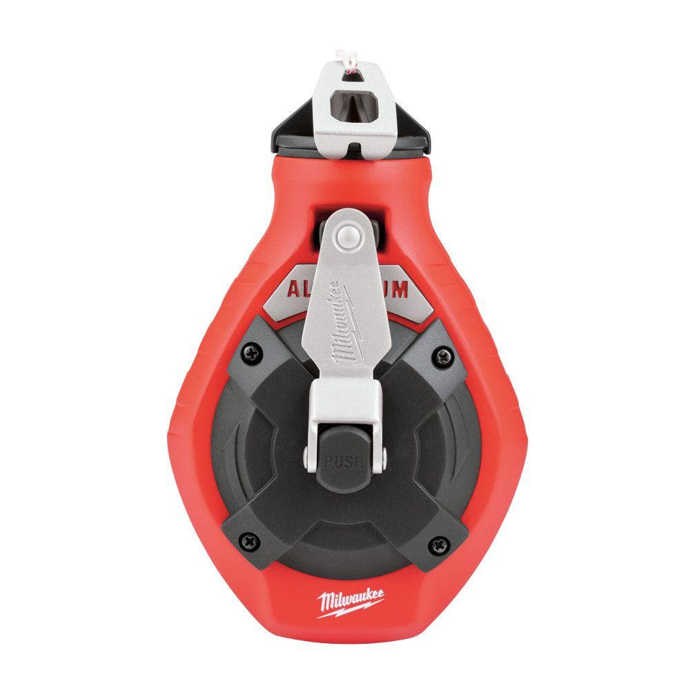 Milwaukee 48-22-3992 100 Ft. Aluminum Precision Line Chalk Reel Kit with Blue Chalk