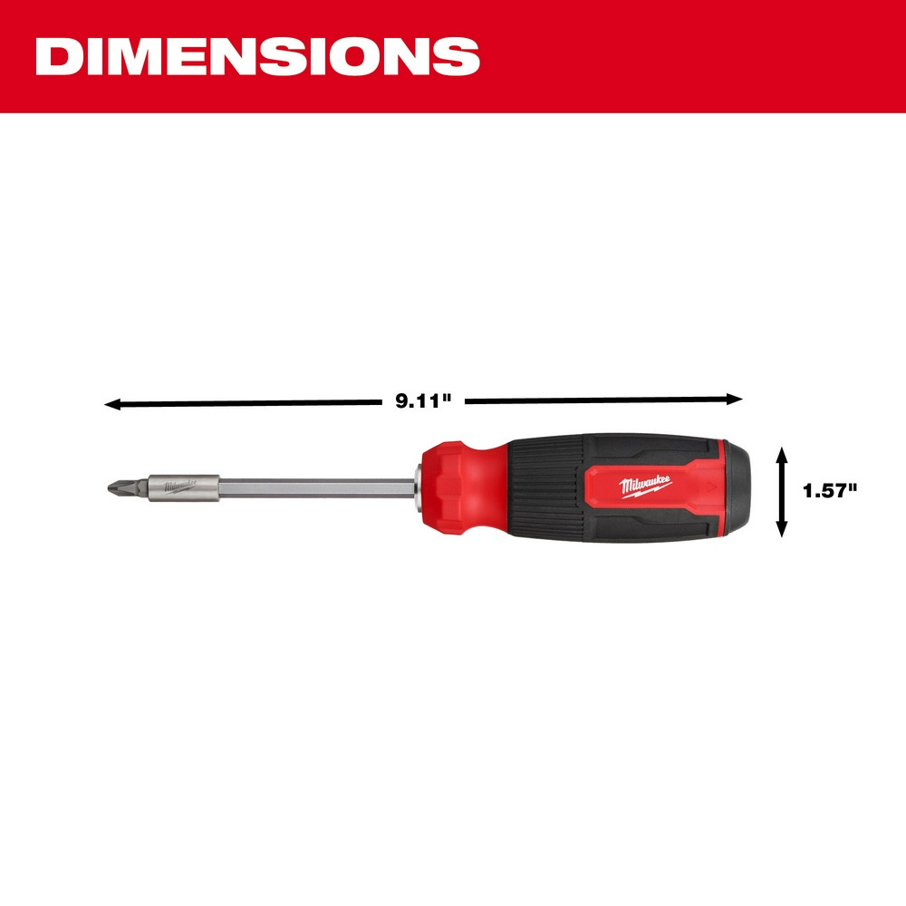 Milwaukee 48-22-2900 14-in-1 Multi-Bit Screwdriver