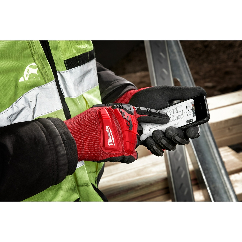 Milwaukee 48-22-8972 Impact Cut Level 3 Nitrile Dipped Gloves - L