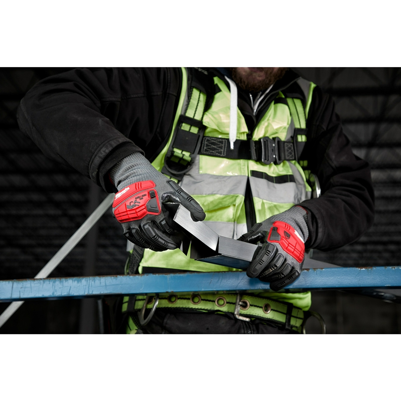 Milwaukee 48-22-8972 Impact Cut Level 3,Nitrile Dipped Gloves