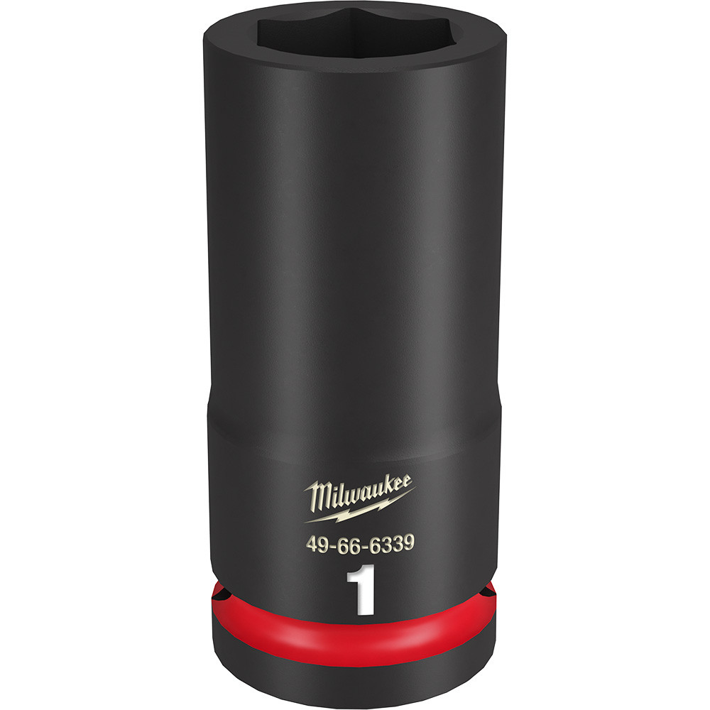 Milwaukee 49-66-6339 Shockwave Impact Duty 3/4" Drive 1" Deep 6 Point Socket