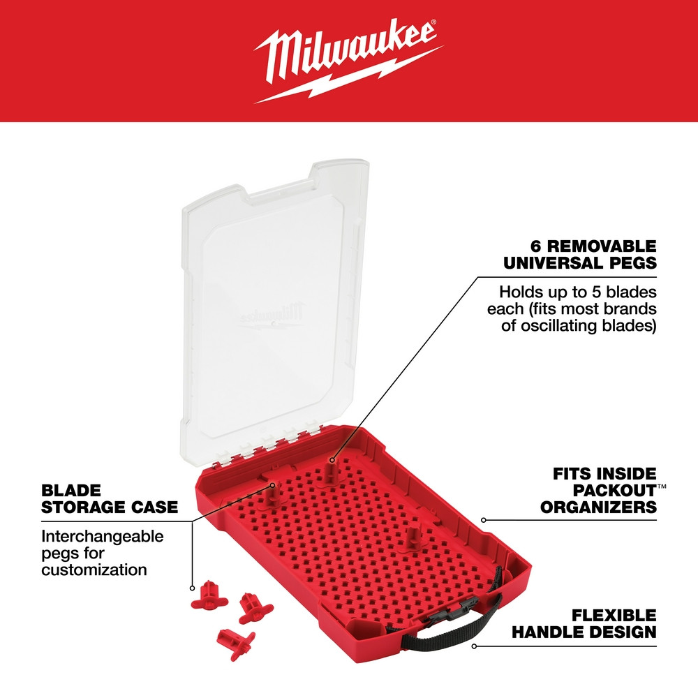 Milwaukee 49-10-0001 Milwaukee OPEN-LOK Modular Oscillating Blade Case