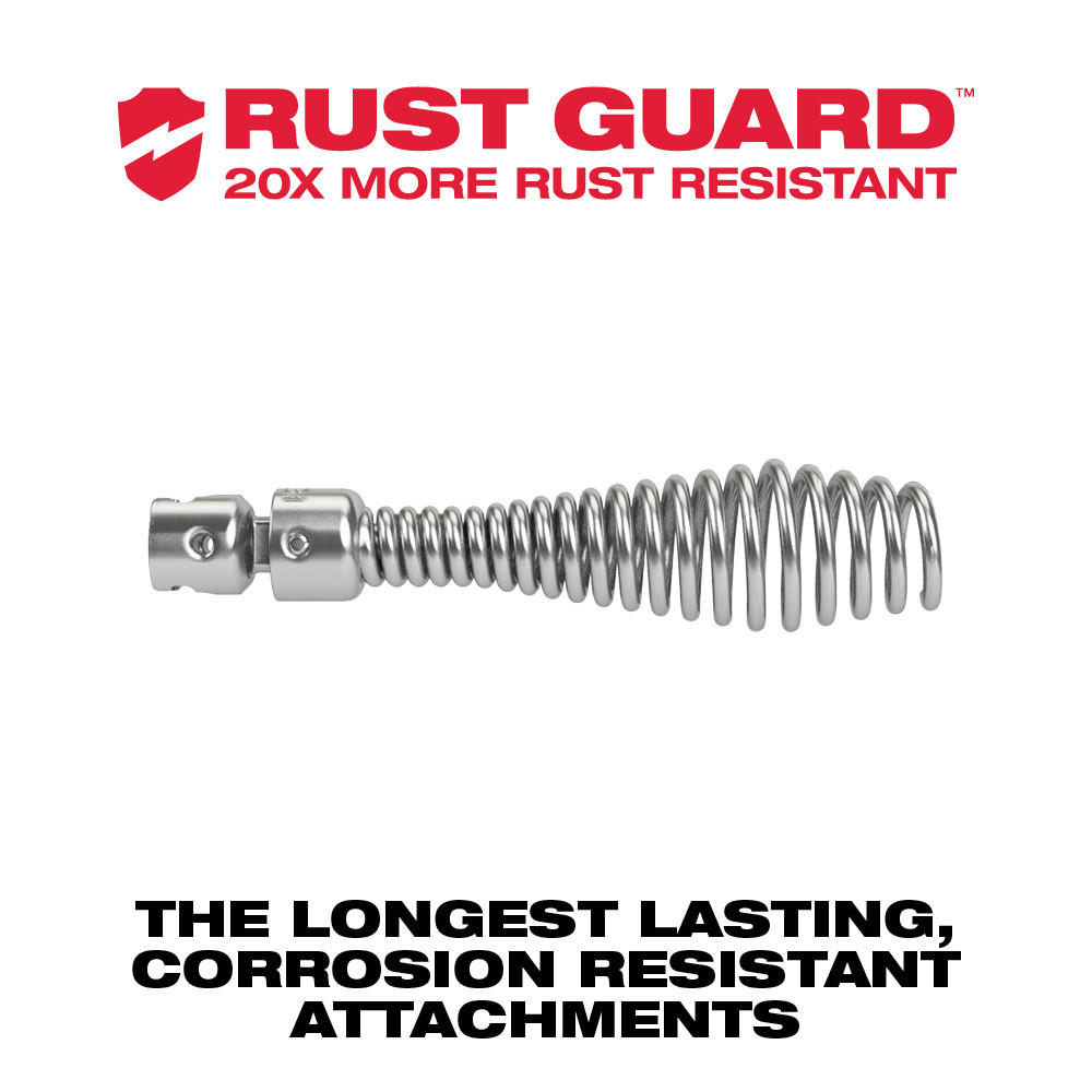 Milwaukee 48-53-3811 Drop Head Bulb Auger 5/8" Sectional Cable