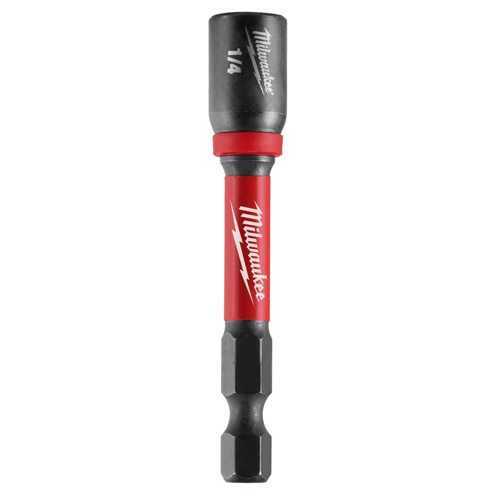 Milwaukee 49-66-0532 Shockwave Impact Duty 1/4" x 2-9/16" Magnetic Nut Driver 10PK