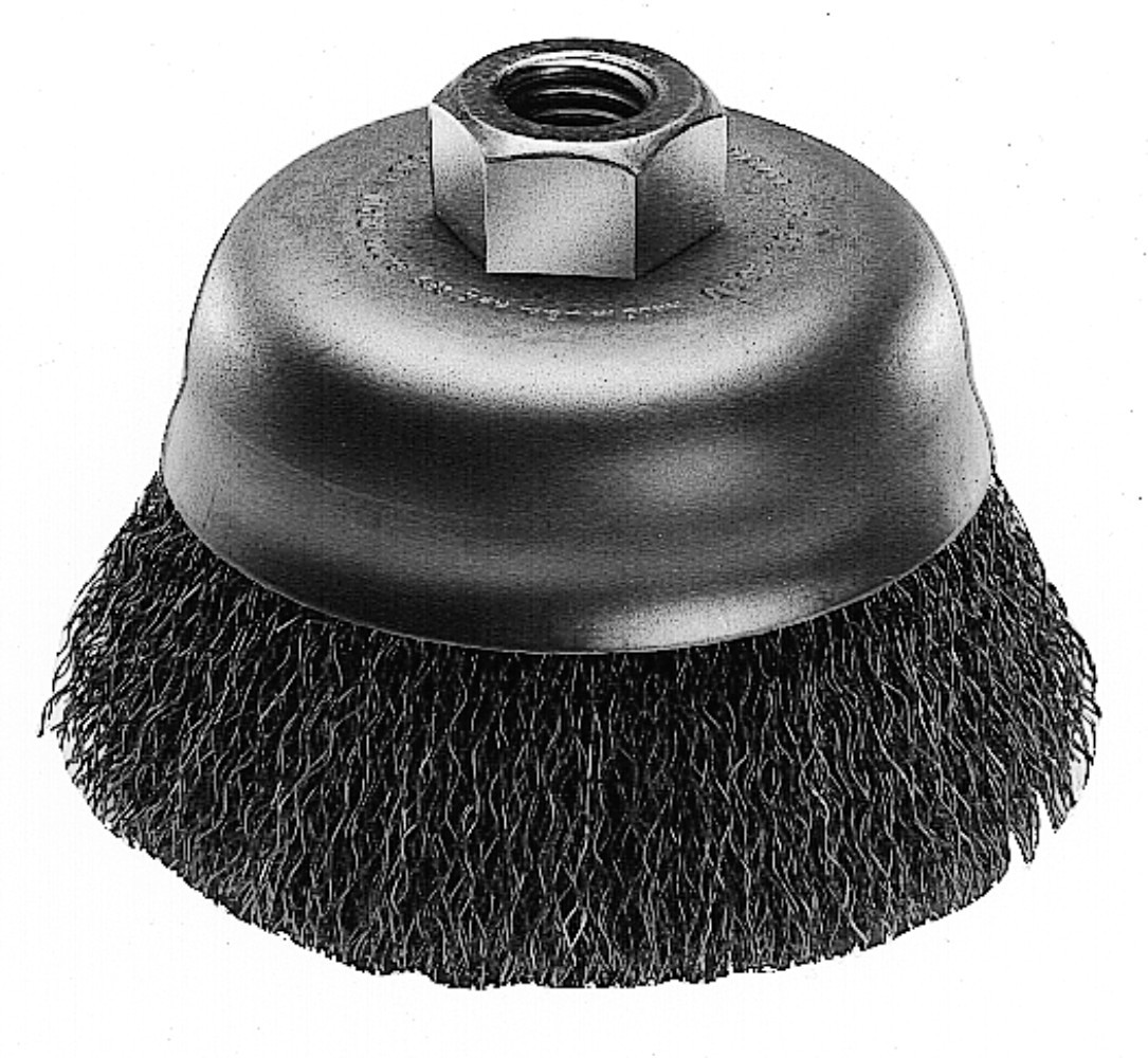 Milwaukee 48-52-1300 4 in. Carbon Steel Crimped Wire Cup Brush