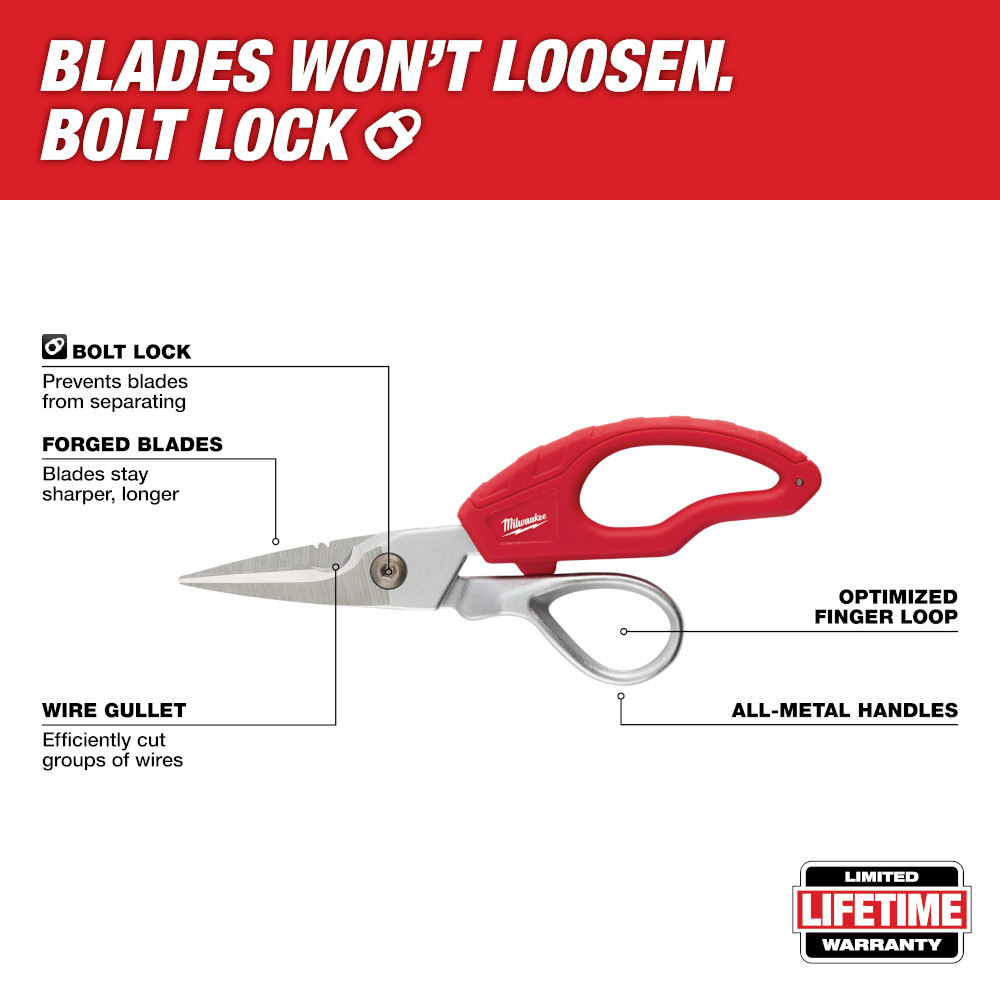 Milwaukee 48-22-4045 Electrician Snips