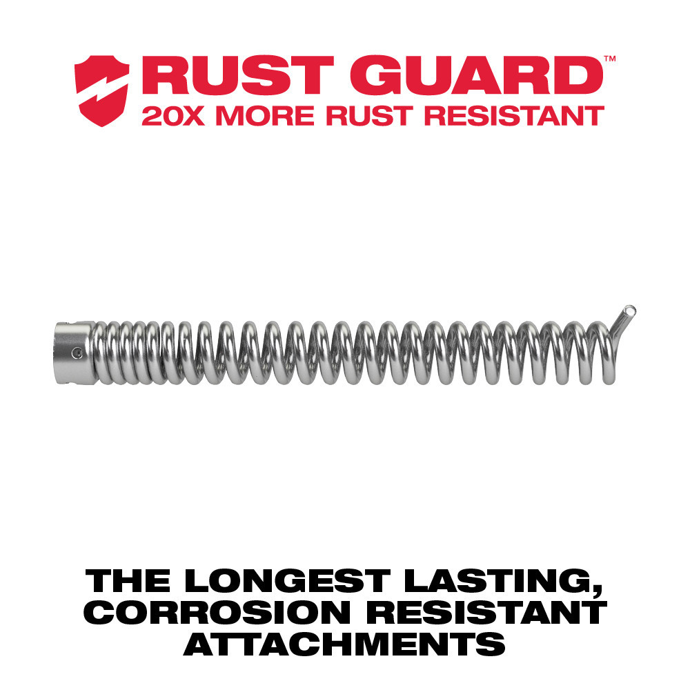 Milwaukee 48-53-3829 Flexible Straight Auger 7/8" Sectional Cable