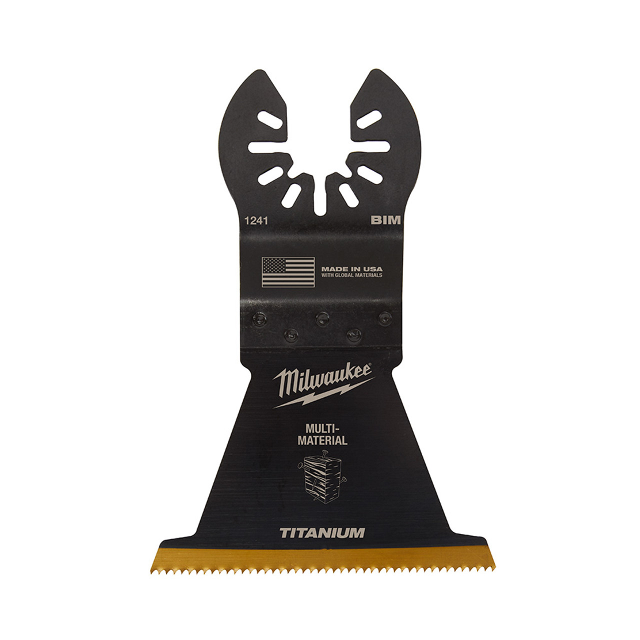 Milwaukee 49-25-1243 Milwaukee OPEN-LOK 2-1/2" TITANIUM ENHANCED BI-METAL MULTI-MATERIAL BLADES 3PK