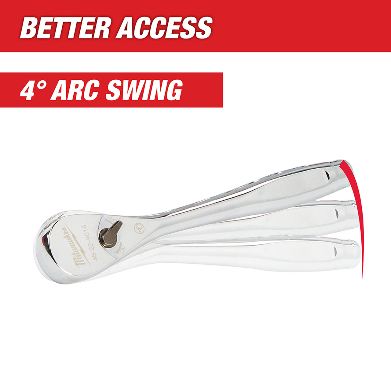 Milwaukee 48-22-9014 1/4 in. Drive Ratchet