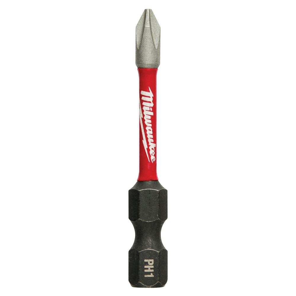 Milwaukee 48-32-4160 Shockwave 2 in. Impact Phillips #1 Power Bit 25PK