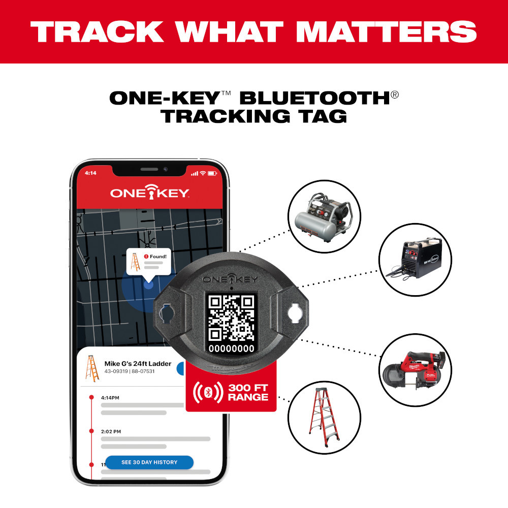 Milwaukee 48-21-2301 ONE-KEY Bluetooth Tracking Tag