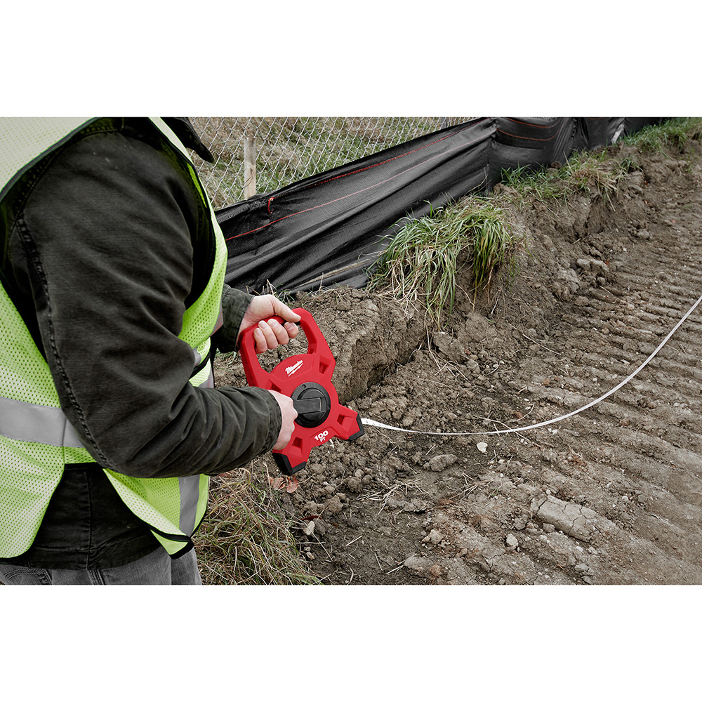 Milwaukee 48-22-5360 60m/200' Fiberglass Open Reel Long Tape