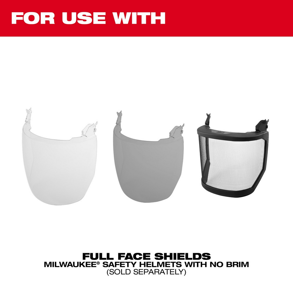 Milwaukee 48-73-1449 BOLT Full Face Shield Mount Replacement (No Brim Helmet Only)