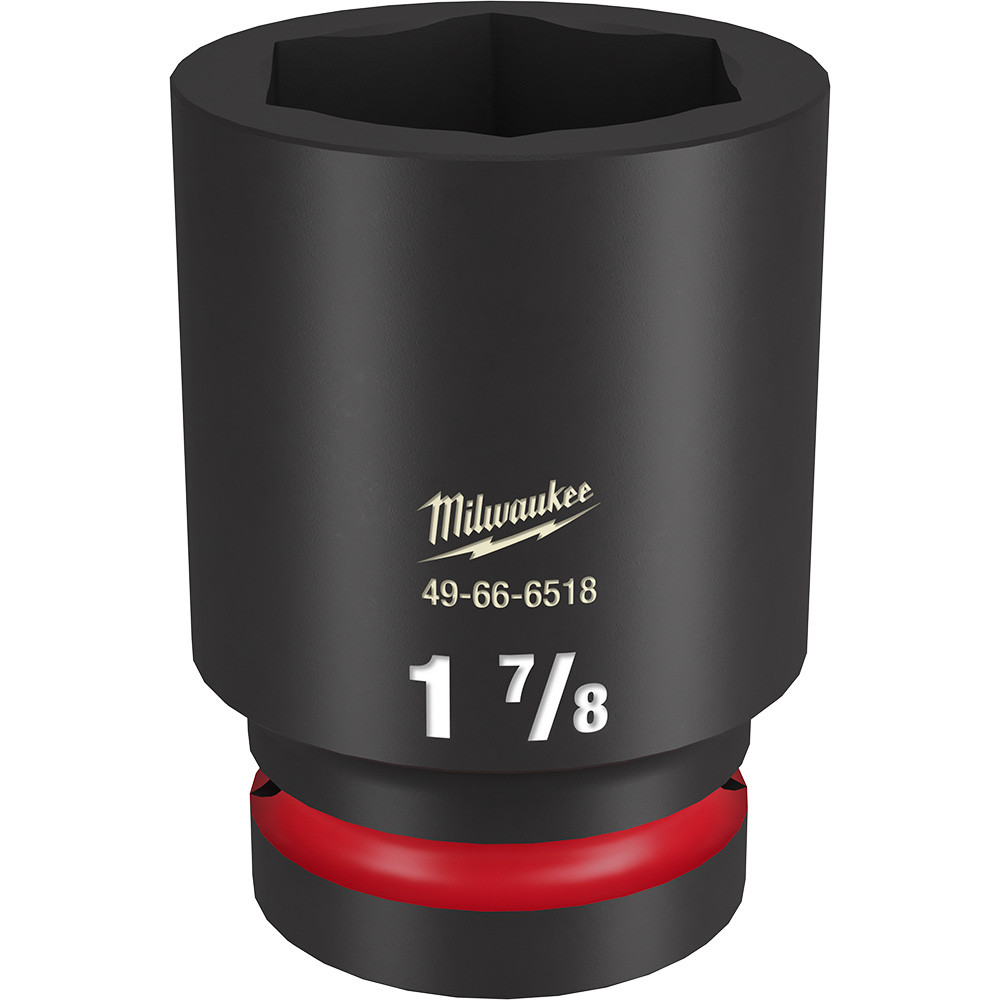 Milwaukee 49-66-6518 Shockwave Impact Duty 1" Drive 1-7/8" Deep 6 Point Socket