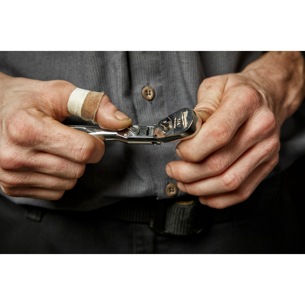 Milwaukee 48-22-9007 1/4" Drive 6" Flex Head Ratchet