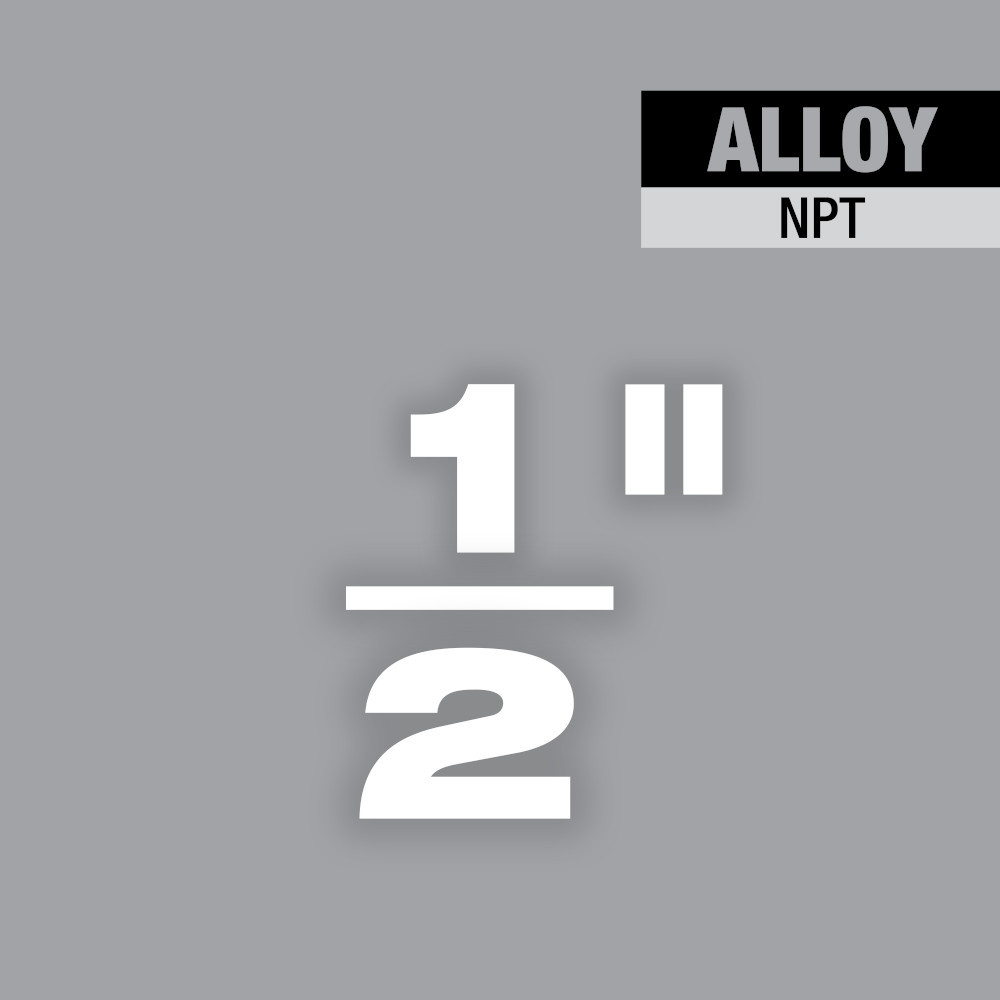 Milwaukee 48-36-1101 1/2" ALLOY NPT Portable Pipe Threading Dies