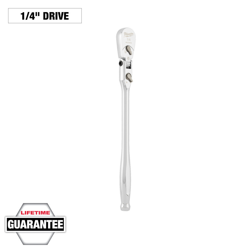 Milwaukee 48-22-9009 1/4" Drive 9" Flex Head Ratchet