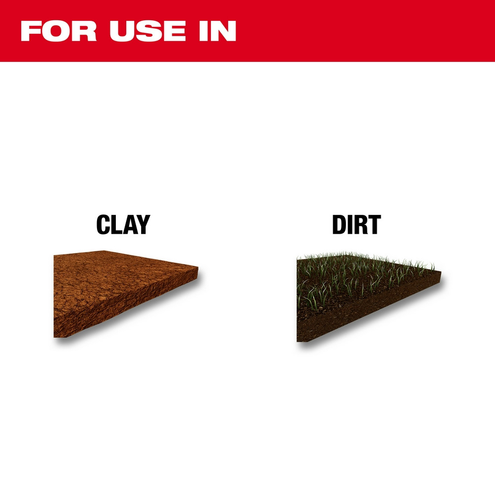 Milwaukee 48-62-4093 SDS-Max 5/8" x 10" Ground Rod Driver