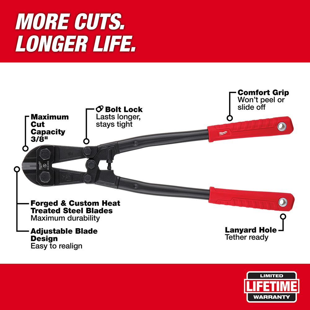 Milwaukee 48-22-4018 18 in. Bolt Cutter
