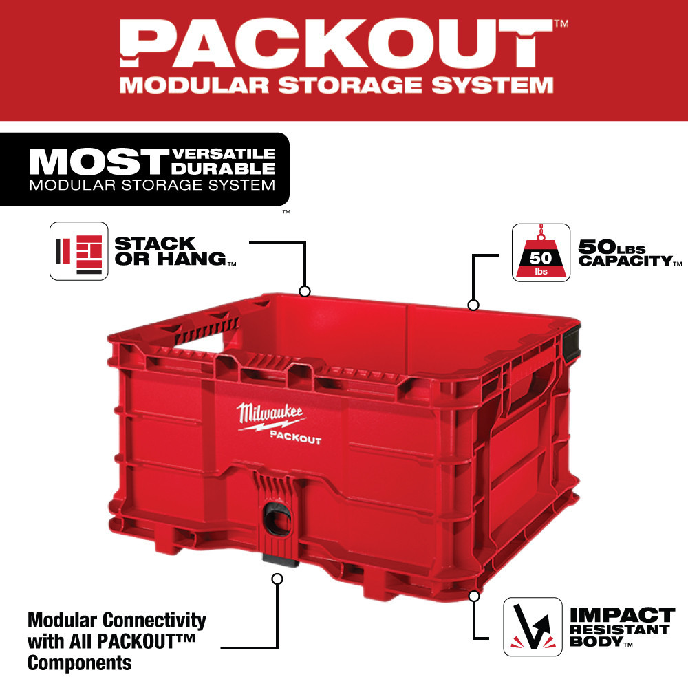Milwaukee 48-22-8440 PACKOUT Crate