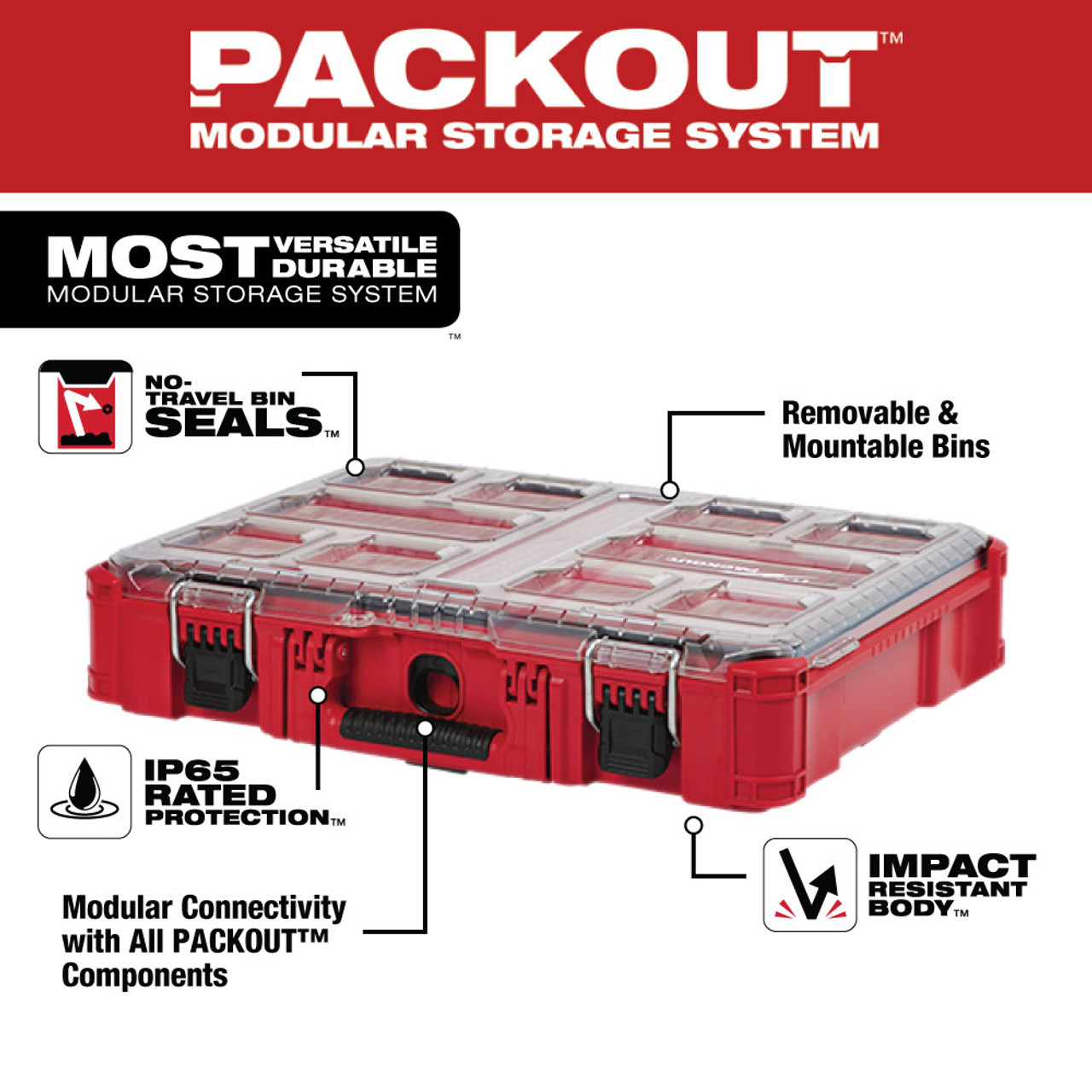 Milwaukee 48-22-8430 PACKOUT Organizer
