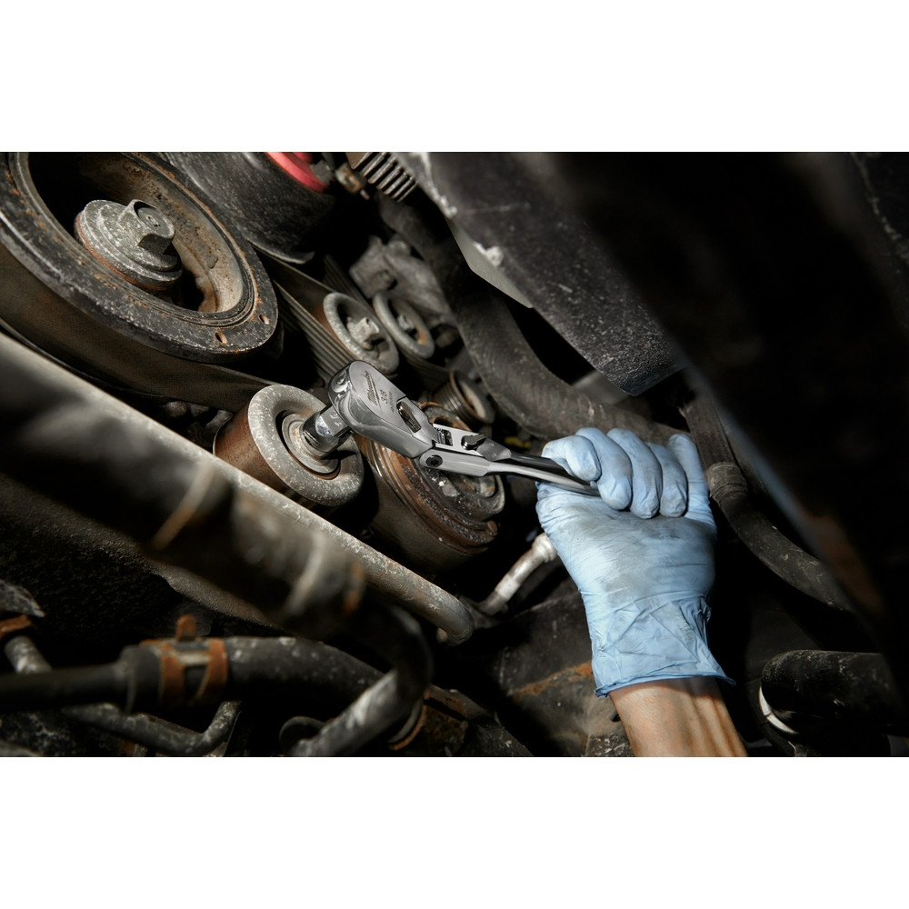 Milwaukee 48-22-9039 3/8" Drive 9" Flex Head Ratchet