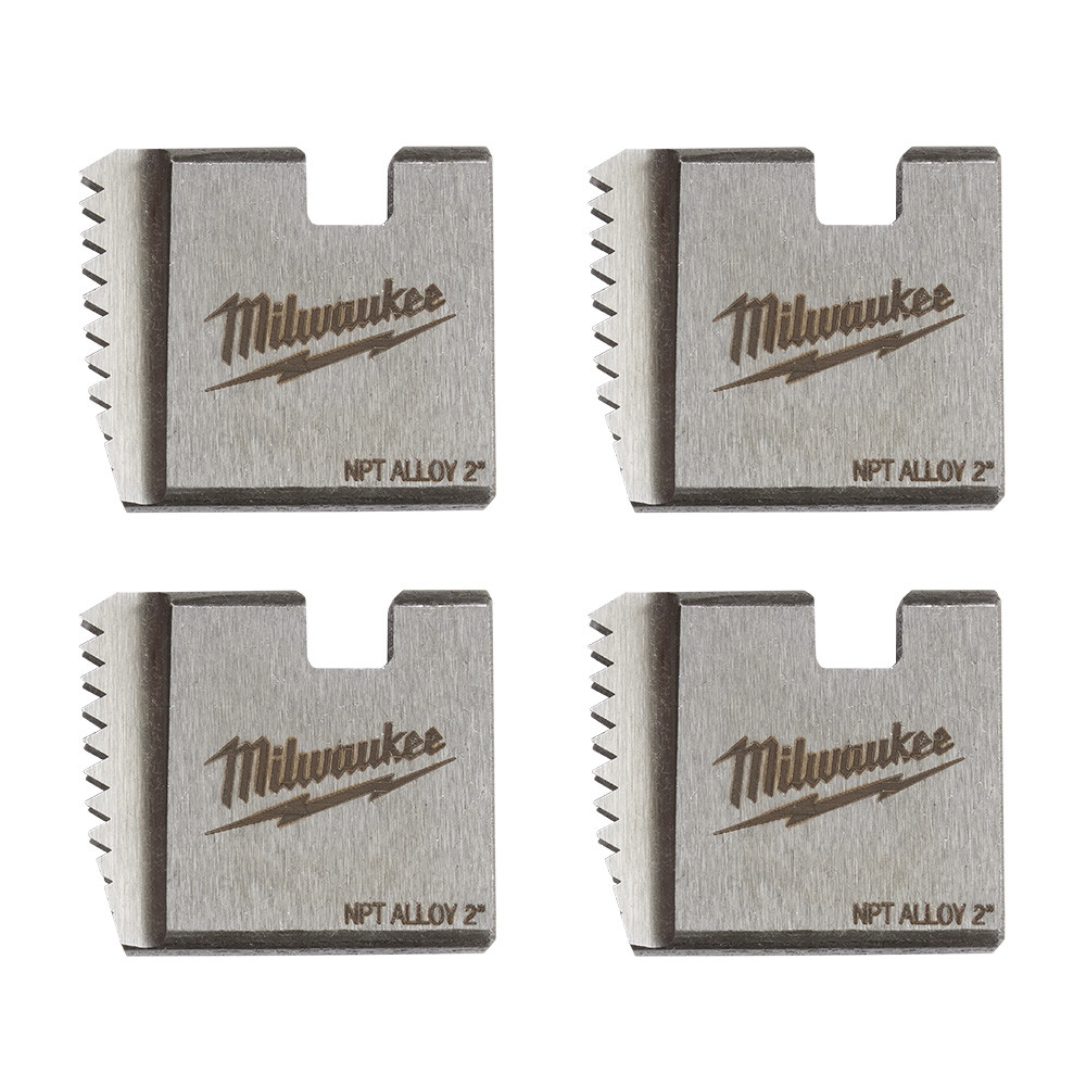 Milwaukee 48-36-1106 2" ALLOY NPT Portable Pipe Threading Dies