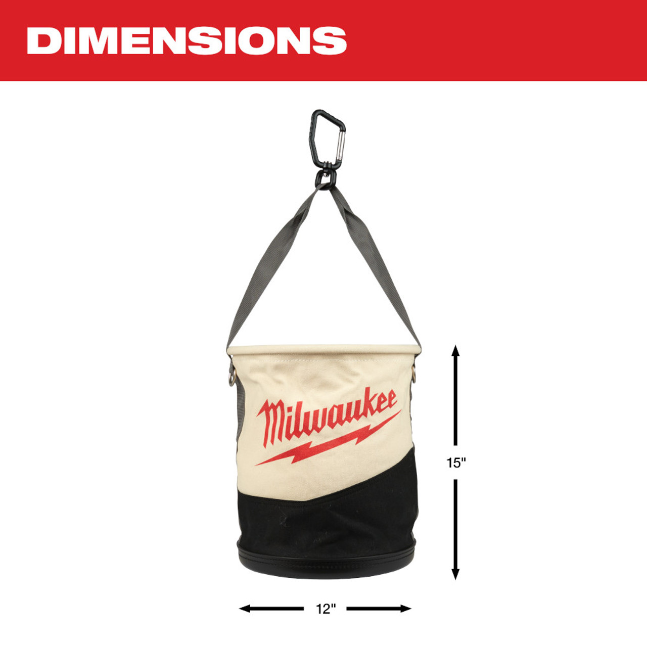Milwaukee 48-22-8270 Canvas Utility Bucket