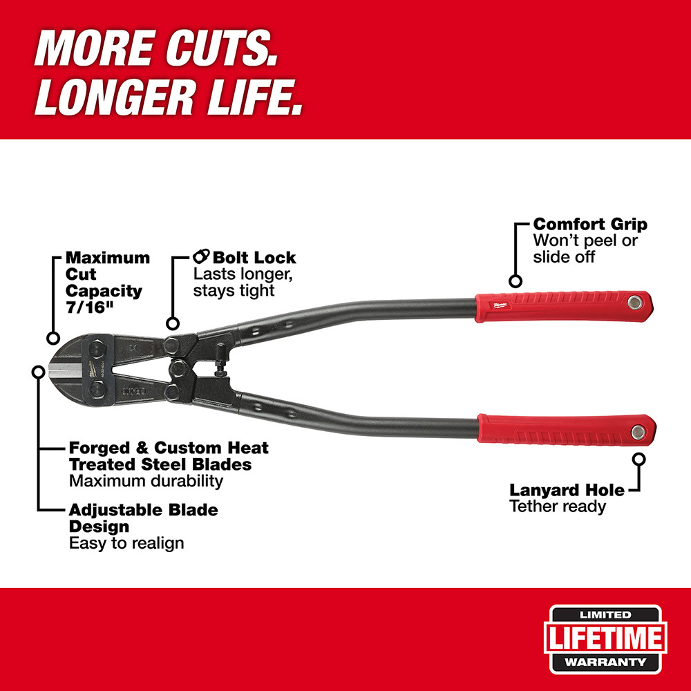 Milwaukee 48-22-4024 24 in. Bolt Cutter