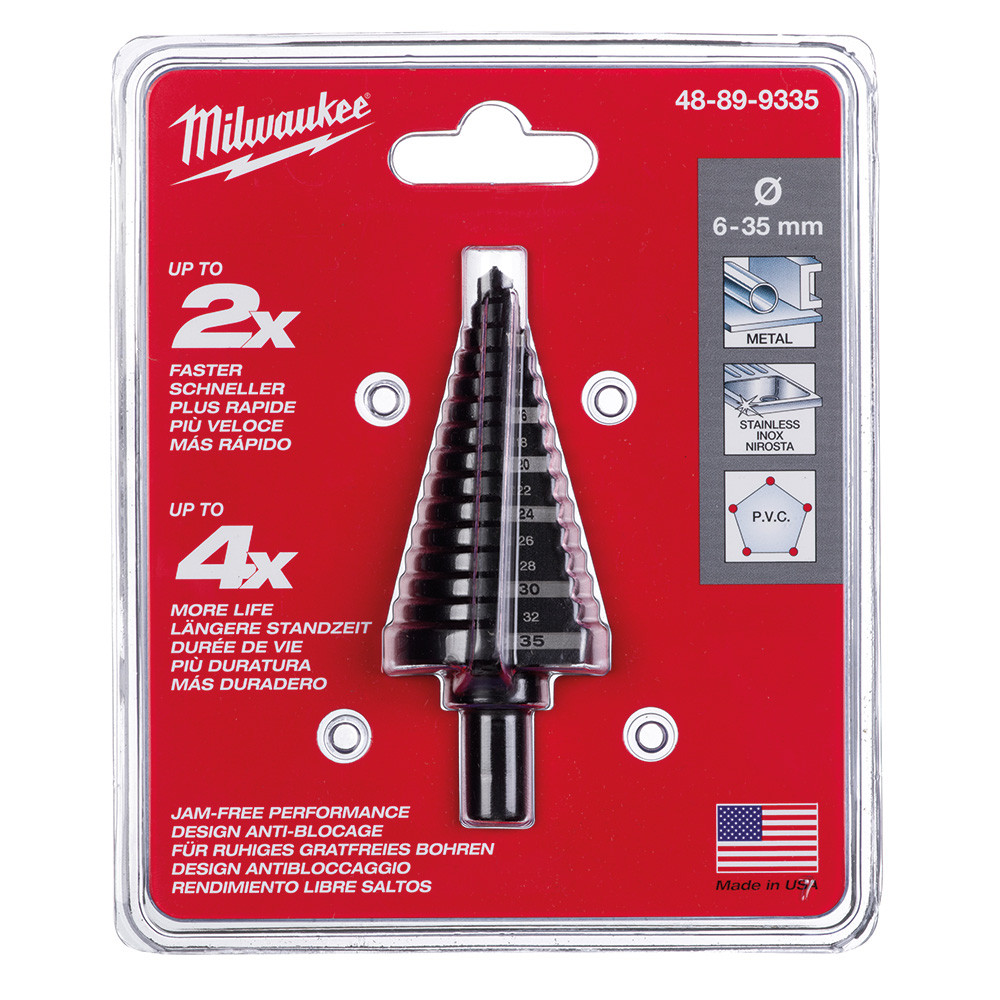Milwaukee 48-89-9335 Step Drill Bit 6MM-35MM