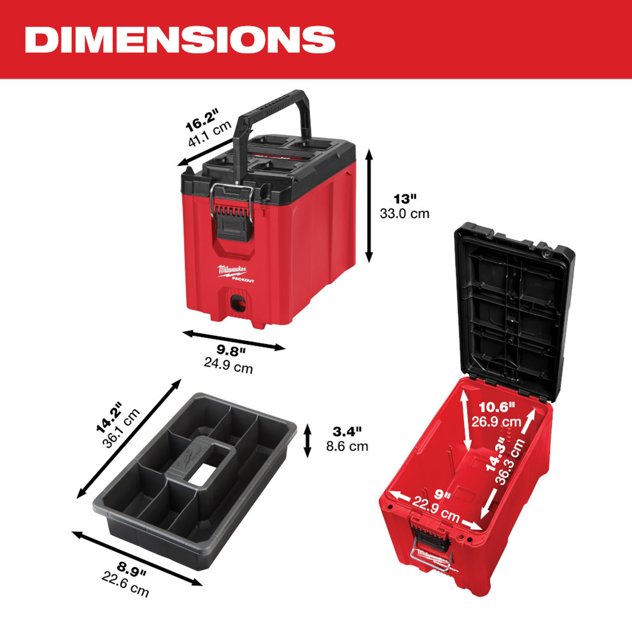 Milwaukee 48-22-8045 PACKOUT Tool Tray