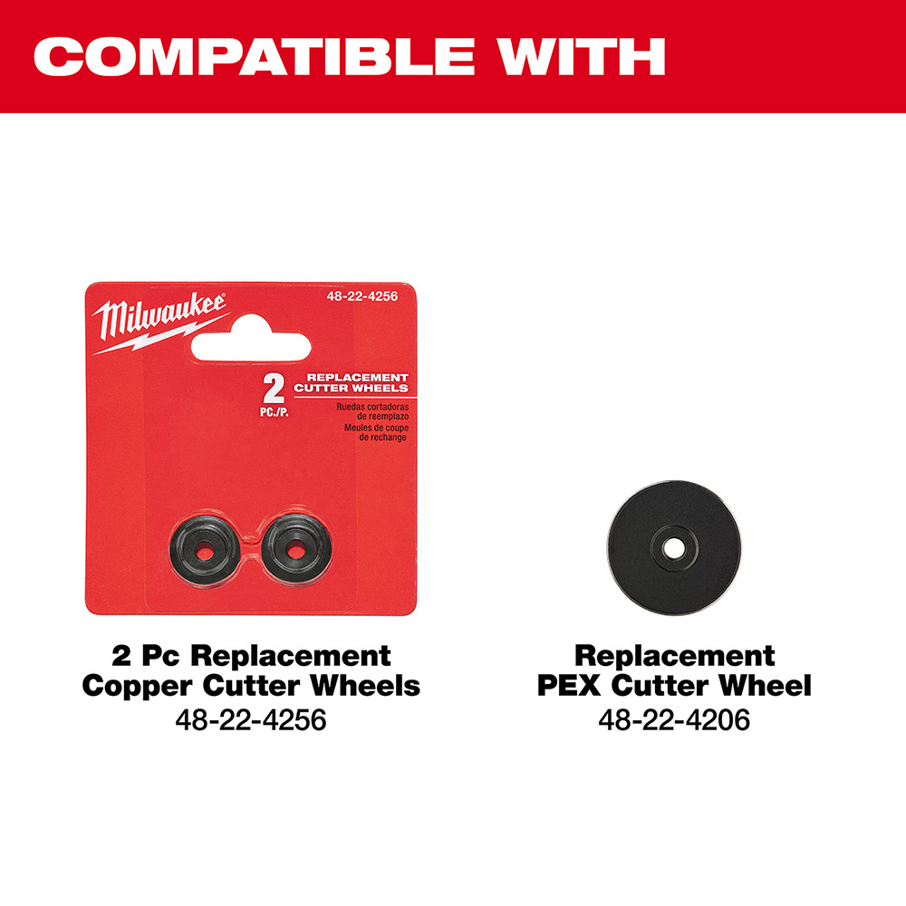 Milwaukee 48-22-4253 2-1/2 in. Quick Adjust Copper Tubing Cutter
