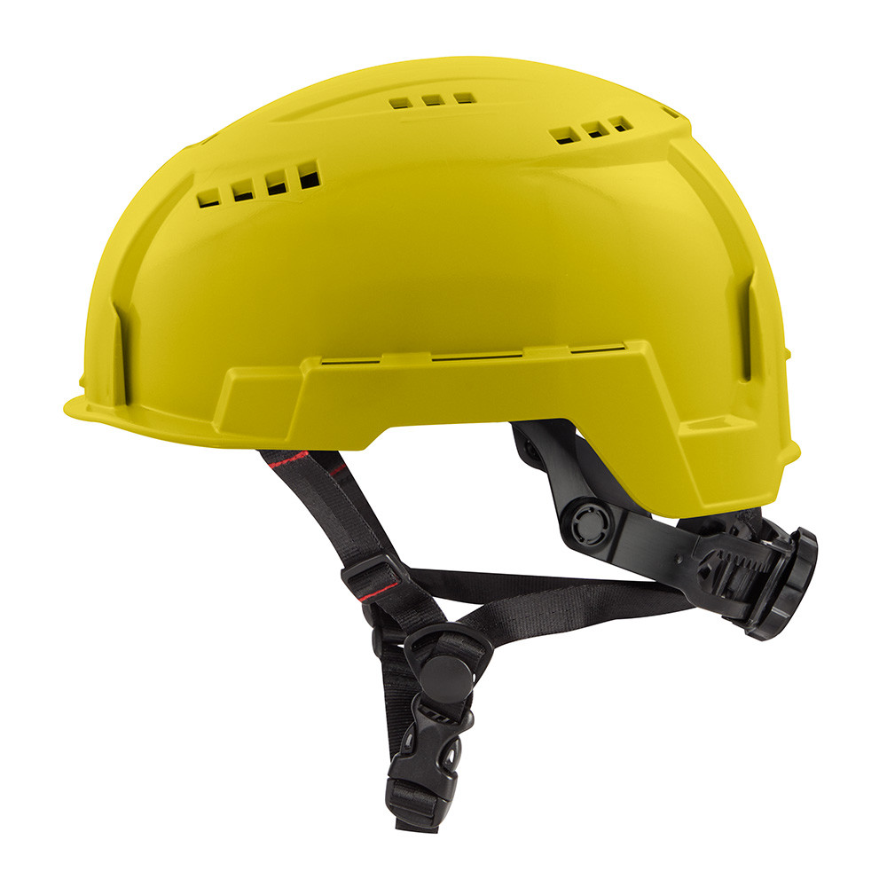 Milwaukee 48731302 Yellow Vented Safety Helmet (USA) Type 2, Class C