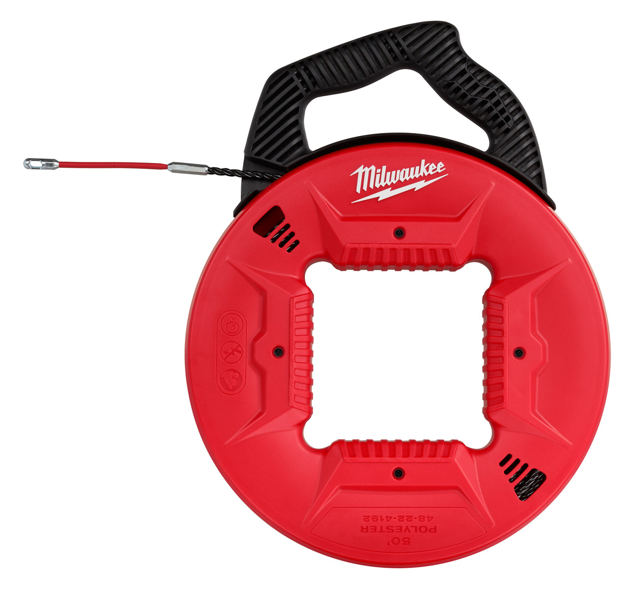 Milwaukee 48-22-4192 50 Ft. Polyester Fish Tape w/ Flexible Metal Leader