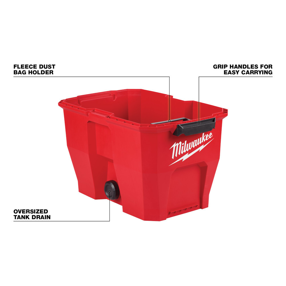 Milwaukee 0912-20 9 Gallon Wet/Dry Vacuum Tank